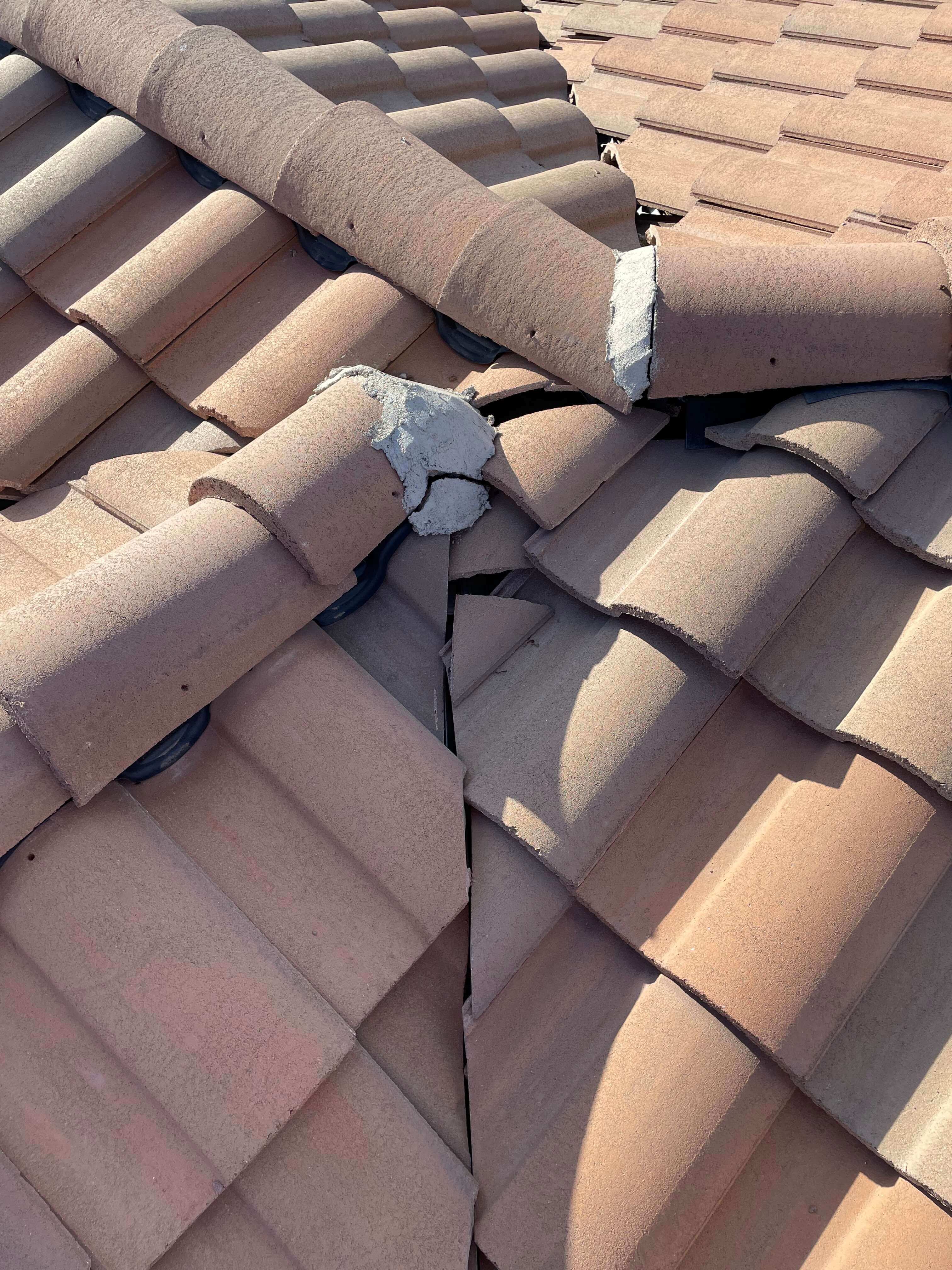 Tile Repair Work